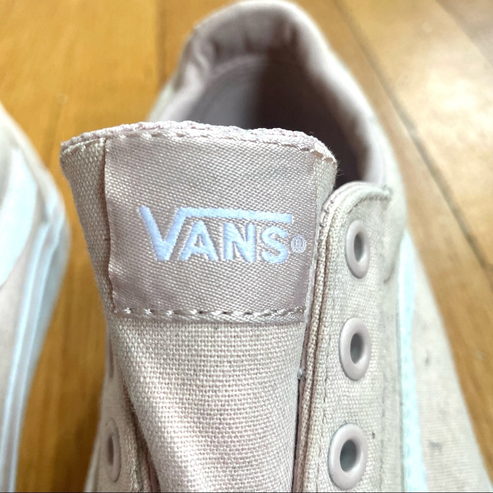 Pink VANS ward skate shoe